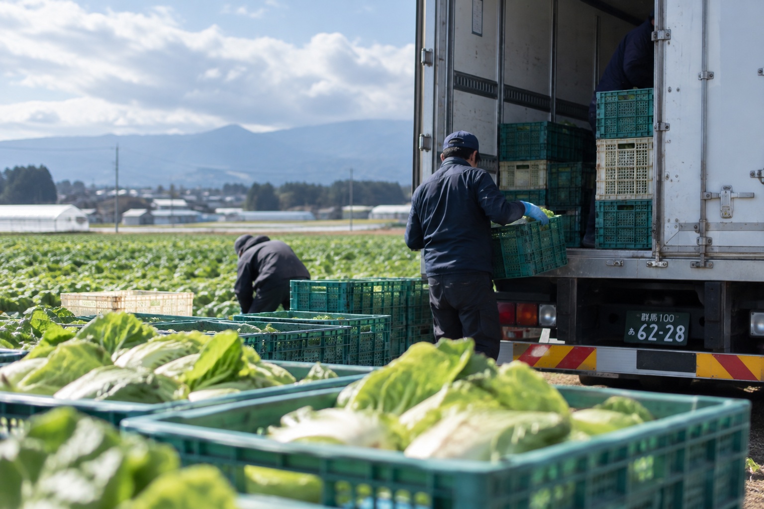 農産物の輸送